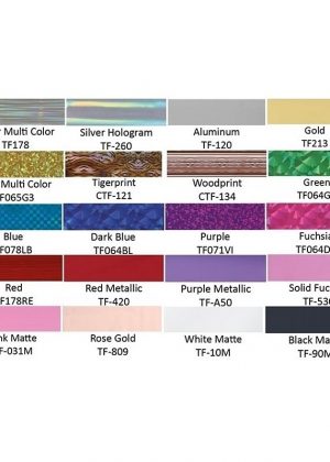 folija za nail art transfer srebrna 1