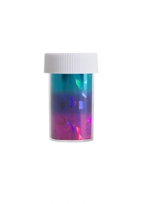 folija za nail art transfer srebrna 2