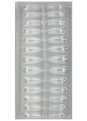 pArish Full Cover Soak Off Gel Tip - Coffin konice 2 parish full cover soak off gel tip coffin konice 1
