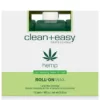 vse za depilacijo nega telesa clean+easy patroni hemp 12kos