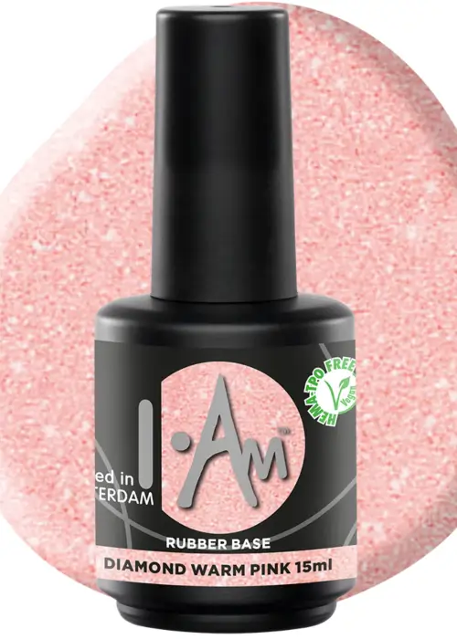 vse-za-nohte-urejeni-nohti-manikira-IAm-rubber-base-diamond-warm-pink I’Am Rubber Base Hema Free Diamond Warm Pink